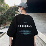 Summer Print T-shirt Men Half Sleeve Tee Shirt Fashion Brand Fashion Streetwear Loose Japan Style Oversize Top Men 2020 aidase-shop