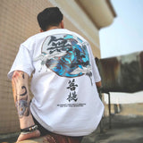 2021 Hip Hop T Shirt Men Snake Ghost T-shirt Harajuku Streetwear Tshirt Short Sleeve Summer Tops Tee HipHop Back Printed S-5XL aidase-shop