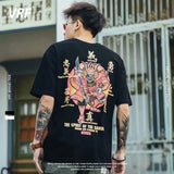 2021 Hip Hop T Shirt Men Snake Ghost T-shirt Harajuku Streetwear Tshirt Short Sleeve Summer Tops Tee HipHop Back Printed S-5XL aidase-shop