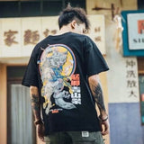 2021 Hip Hop T Shirt Men Snake Ghost T-shirt Harajuku Streetwear Tshirt Short Sleeve Summer Tops Tee HipHop Back Printed S-5XL aidase-shop