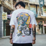 2021 Hip Hop T Shirt Men Snake Ghost T-shirt Harajuku Streetwear Tshirt Short Sleeve Summer Tops Tee HipHop Back Printed S-5XL aidase-shop