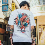 2021 Hip Hop T Shirt Men Snake Ghost T-shirt Harajuku Streetwear Tshirt Short Sleeve Summer Tops Tee HipHop Back Printed S-5XL aidase-shop