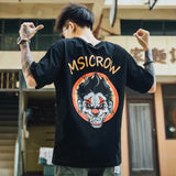 2021 Hip Hop T Shirt Men Snake Ghost T-shirt Harajuku Streetwear Tshirt Short Sleeve Summer Tops Tee HipHop Back Printed S-5XL aidase-shop