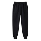 Tracksuit Men Fashion Hoodies Men Suits Solid Sets Men Sweatshirts+Sweatpants Spring Autumn Fleece Hooded Pullover 2 Pieces Set aidase-shop