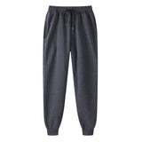 Tracksuit Men Fashion Hoodies Men Suits Solid Sets Men Sweatshirts+Sweatpants Spring Autumn Fleece Hooded Pullover 2 Pieces Set aidase-shop