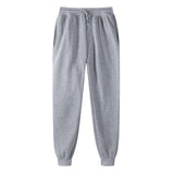 Tracksuit Men Fashion Hoodies Men Suits Solid Sets Men Sweatshirts+Sweatpants Spring Autumn Fleece Hooded Pullover 2 Pieces Set aidase-shop