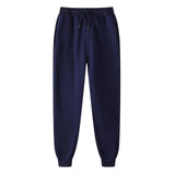 Tracksuit Men Fashion Hoodies Men Suits Solid Sets Men Sweatshirts+Sweatpants Spring Autumn Fleece Hooded Pullover 2 Pieces Set aidase-shop