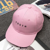 Aidase Spring Fashion Brand Street Adjustable Lovely Embroidery Hat Cat Ears Snapback Cap Boy Girl Pearl Baseball Cap aidase-shop