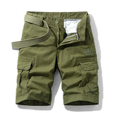 New Spring Men Cotton Cargo Shorts Clothing Summer Casual Breeches Bermuda Fashion Beach Pants Los Cortos Cargo Short Men aidase-shop