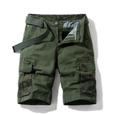 New Spring Men Cotton Cargo Shorts Clothing Summer Casual Breeches Bermuda Fashion Beach Pants Los Cortos Cargo Short Men aidase-shop