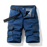 New Spring Men Cotton Cargo Shorts Clothing Summer Casual Breeches Bermuda Fashion Beach Pants Los Cortos Cargo Short Men aidase-shop