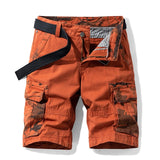 New Spring Men Cotton Cargo Shorts Clothing Summer Casual Breeches Bermuda Fashion Beach Pants Los Cortos Cargo Short Men aidase-shop