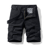 New Spring Men Cotton Cargo Shorts Clothing Summer Casual Breeches Bermuda Fashion Beach Pants Los Cortos Cargo Short Men aidase-shop