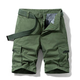 New Spring Men Cotton Cargo Shorts Clothing Summer Casual Breeches Bermuda Fashion Beach Pants Los Cortos Cargo Short Men aidase-shop