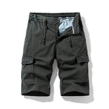 New Spring Men Cotton Cargo Shorts Clothing Summer Casual Breeches Bermuda Fashion Beach Pants Los Cortos Cargo Short Men aidase-shop