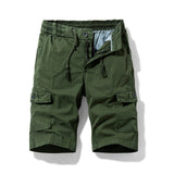 New Spring Men Cotton Cargo Shorts Clothing Summer Casual Breeches Bermuda Fashion Beach Pants Los Cortos Cargo Short Men aidase-shop