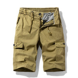 New Spring Men Cotton Cargo Shorts Clothing Summer Casual Breeches Bermuda Fashion Beach Pants Los Cortos Cargo Short Men aidase-shop
