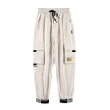 2021 Oversized Men Cargo Pants Streetwear Black Mens Jogging Sweatpants Casual Elastic Waist Harem Pants Male Large Size 5XL aidase-shop
