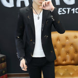 Men's Suits Korean Style Slim Men's Jackets, Youth Casual Singles, Western England Hair Stylist, Spring and Autumn Small Suits aidase-shop