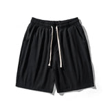 MrGB Cotton Line Shorts Men 2021 Summer Beach Casual Shorts Baggy Basic Pockets Shorts Men's Clothing aidase-shop