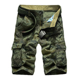 2021 Summer Men Shorts Fashion Plaid Beach Shorts Mens Casual Camouflage Shorts Military Short Pants Male Bermuda Cargo Overalls aidase-shop