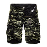 2021 Summer Men Shorts Fashion Plaid Beach Shorts Mens Casual Camouflage Shorts Military Short Pants Male Bermuda Cargo Overalls aidase-shop