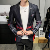 Aidase 2022 new style Premium color scheme for men slim fit business plaid Blazers/Male fashion Leisure suit coat plaid Jackets S-3XL aidase-shop