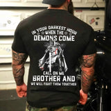 Men's short sleeve T-shirt, printed by bobber motor Motorrad, fashionable and comfortable, large, new in summer aidase-shop