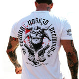 Men's short sleeve T-shirt, printed by bobber motor Motorrad, fashionable and comfortable, large, new in summer aidase-shop