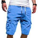2021 Men's Shorts Cargo Shorts Summer Bermudas Male Flap Pockets Jogger Shorts Casual Working Army Tactical Soft Comfort aidase-shop