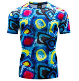 New Nightwing Short Sleeve Compression Shirts Thanos 3D Printed T shirts Men 2018 Summer NEW Crossfit Top For Male Fitness Cloth aidase-shop