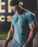 Aidase 2022 Summer Gym Shirt Sport T Shirt Men Quick Drying Running Shirt Men Workout Training Tees Fitness Tops Rashgard T-shirt aidase-shop