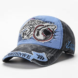2021 News Fashion Outdoor Sports Cotton Baseball Cap Retro Embroidery Men's Cap Hip Hop Rebound Caps Snapback Hats aidase-shop