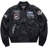 Aidase Hip hop Jacket Men High quality Thick Army Navy White Military motorcycle Ma-1 aviator Pilot Men Bomber Jacket Men aidase-shop