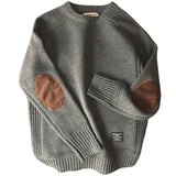 2022 Men Pullover Sweater Autumn New Fashion Casual Loose Thick O-Neck Wool Knitted Oversize Harajuku Streetwear Knitwear M-5XL aidase-shop