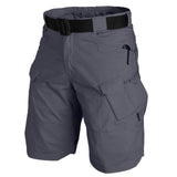 Men Classic Tactical Shorts Upgraded Waterproof Quick Dry Multi-pocket Short Pants Outdoor Hunting Fishing Military Cargo Shorts aidase-shop
