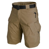 Men Classic Tactical Shorts Upgraded Waterproof Quick Dry Multi-pocket Short Pants Outdoor Hunting Fishing Military Cargo Shorts aidase-shop