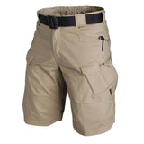 Men Classic Tactical Shorts Upgraded Waterproof Quick Dry Multi-pocket Short Pants Outdoor Hunting Fishing Military Cargo Shorts aidase-shop