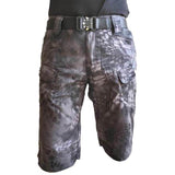 Men Classic Tactical Shorts Upgraded Waterproof Quick Dry Multi-pocket Short Pants Outdoor Hunting Fishing Military Cargo Shorts aidase-shop