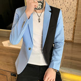 Aidase 2022 new style Premium color scheme for men slim fit business plaid Blazers/Male fashion Leisure suit coat plaid Jackets S-3XL aidase-shop