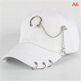 Aidase Spring Fashion Brand Street Adjustable Lovely Embroidery Hat Cat Ears Snapback Cap Boy Girl Pearl Baseball Cap aidase-shop