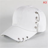 Aidase Spring Fashion Brand Street Adjustable Lovely Embroidery Hat Cat Ears Snapback Cap Boy Girl Pearl Baseball Cap aidase-shop