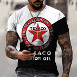 New Men's T-Shirt Summer 3D Printing Short-Sleeved Oversized Short Sleeve Personality Fashion Stitching Pattern T-Shirts For Men aidase-shop