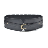Luxury ladies wide belt elastic vintage buckle leather wide fashion wild pin buckle women's belt waist seal belt x208 aidase-shop