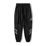 2021 Oversized Men Cargo Pants Streetwear Black Mens Jogging Sweatpants Casual Elastic Waist Harem Pants Male Large Size 5XL aidase-shop