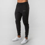 2021 New Muscle Fitness Running Training Sports Cotton Trousers Men's Breathable Slim Beam Mouth Casual Health Pants aidase-shop