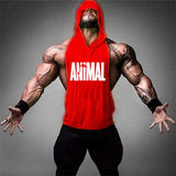 New Fashion Tank Top Men Fitness Shirt Bodybuilding Singlet Workout Vest Men Cotton Sleeveless Shirts Gym Hoodies aidase-shop