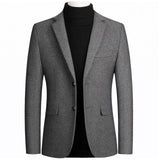 Aidase New Blazer Men Jakcet Fashion Men's Suits Wool Suit Jackets Slim Woolen Coats Men's Business Casual Coat aidase-shop