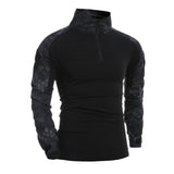 Combat Shirt Men Long Sleeve Military Style Tactical T-shirts US Army Camouflage Multicam Airsoft Special SWAT t shirts for Man aidase-shop