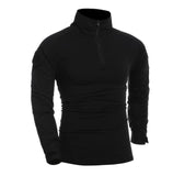 Combat Shirt Men Long Sleeve Military Style Tactical T-shirts US Army Camouflage Multicam Airsoft Special SWAT t shirts for Man aidase-shop